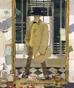 Sir William Orpen The Poet painting